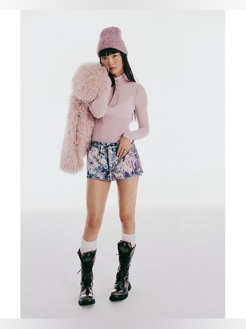 Free People We The Free Gallivanting Illusions Skort
